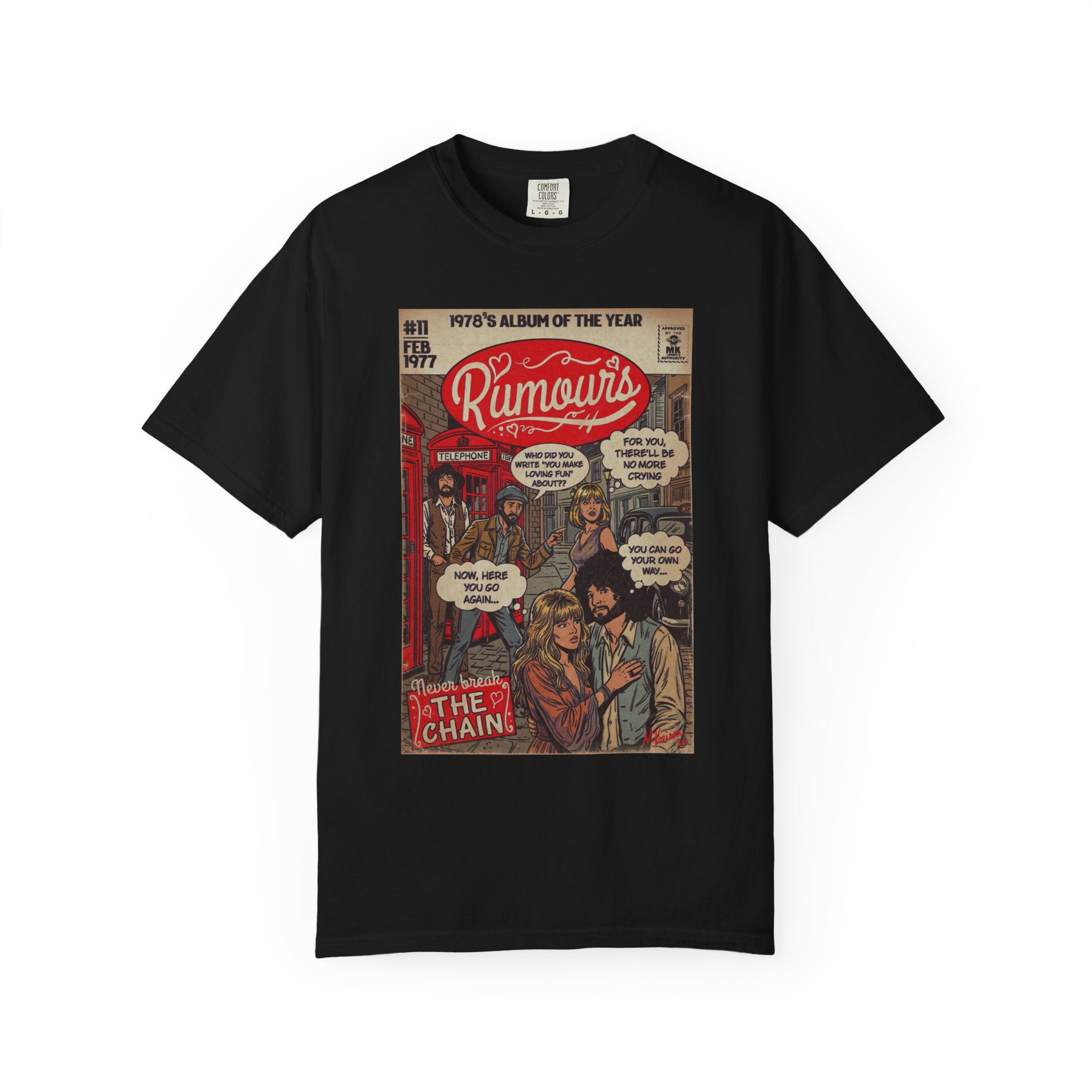 Rumours - Unisex Comfort Colors T-shirt