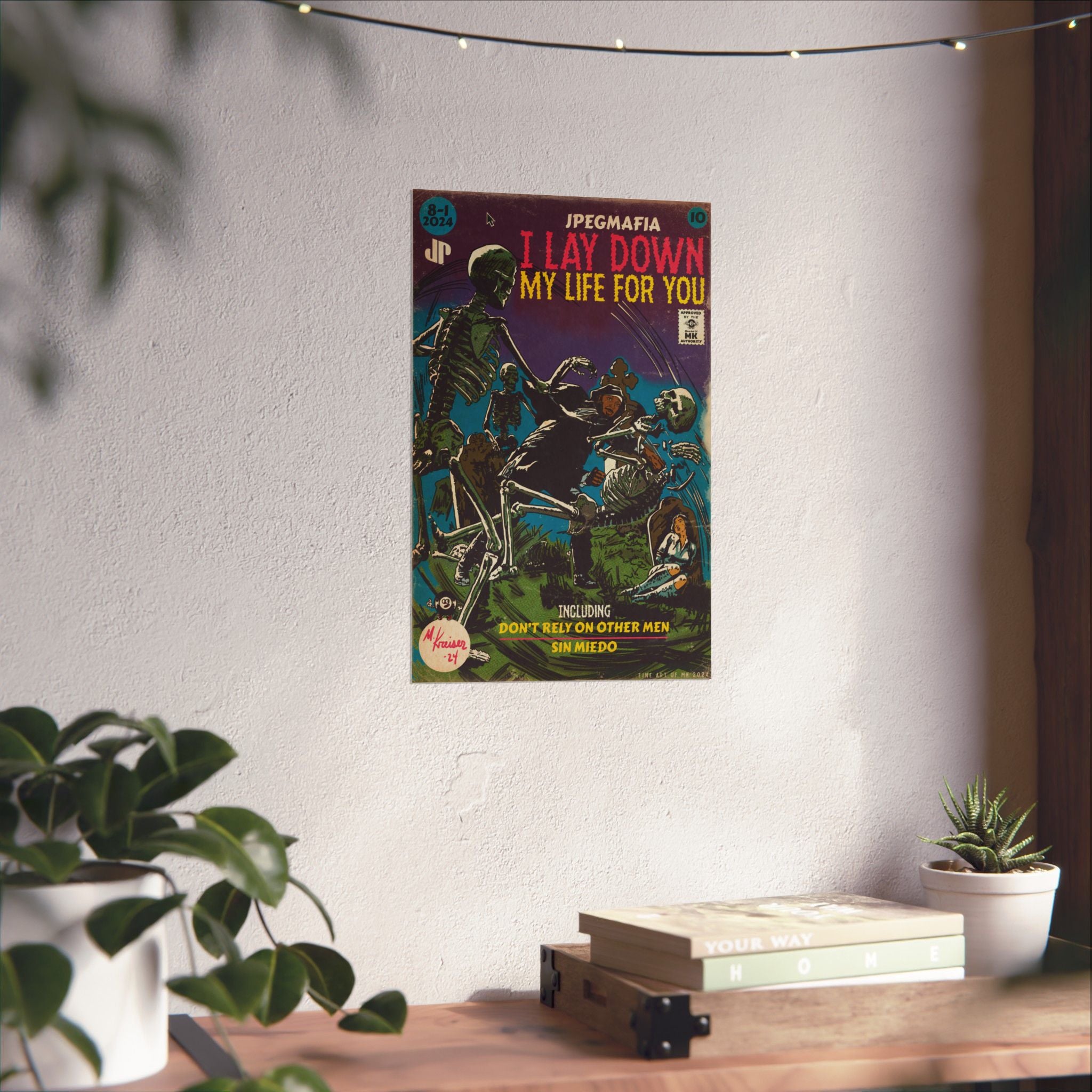 I Lay Down My Life For You - Matte Vertical Poster