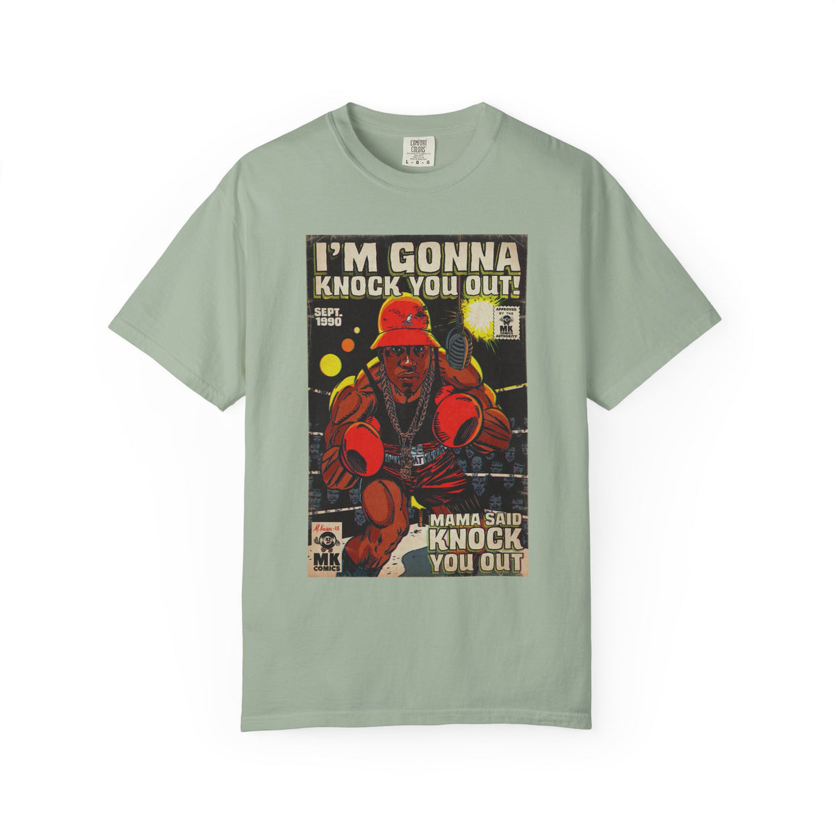Mama Said Knock You Out - Unisex Comfort Colors T-shirt