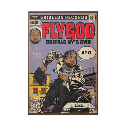 Westside Gunn - Flygod - Gallery Canvas Wraps, Vertical Frame