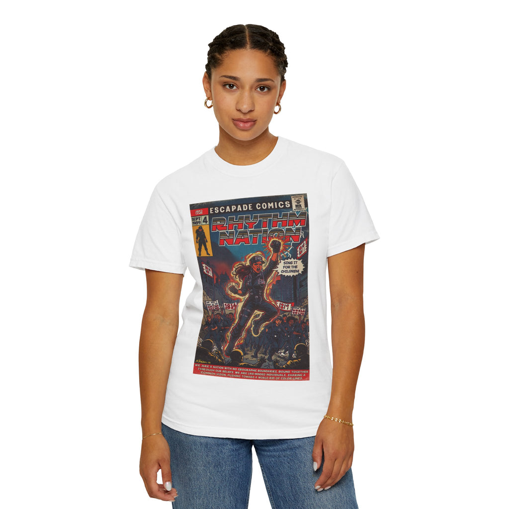 Rhythm Nation - Unisex Comfort Colors T-shirt