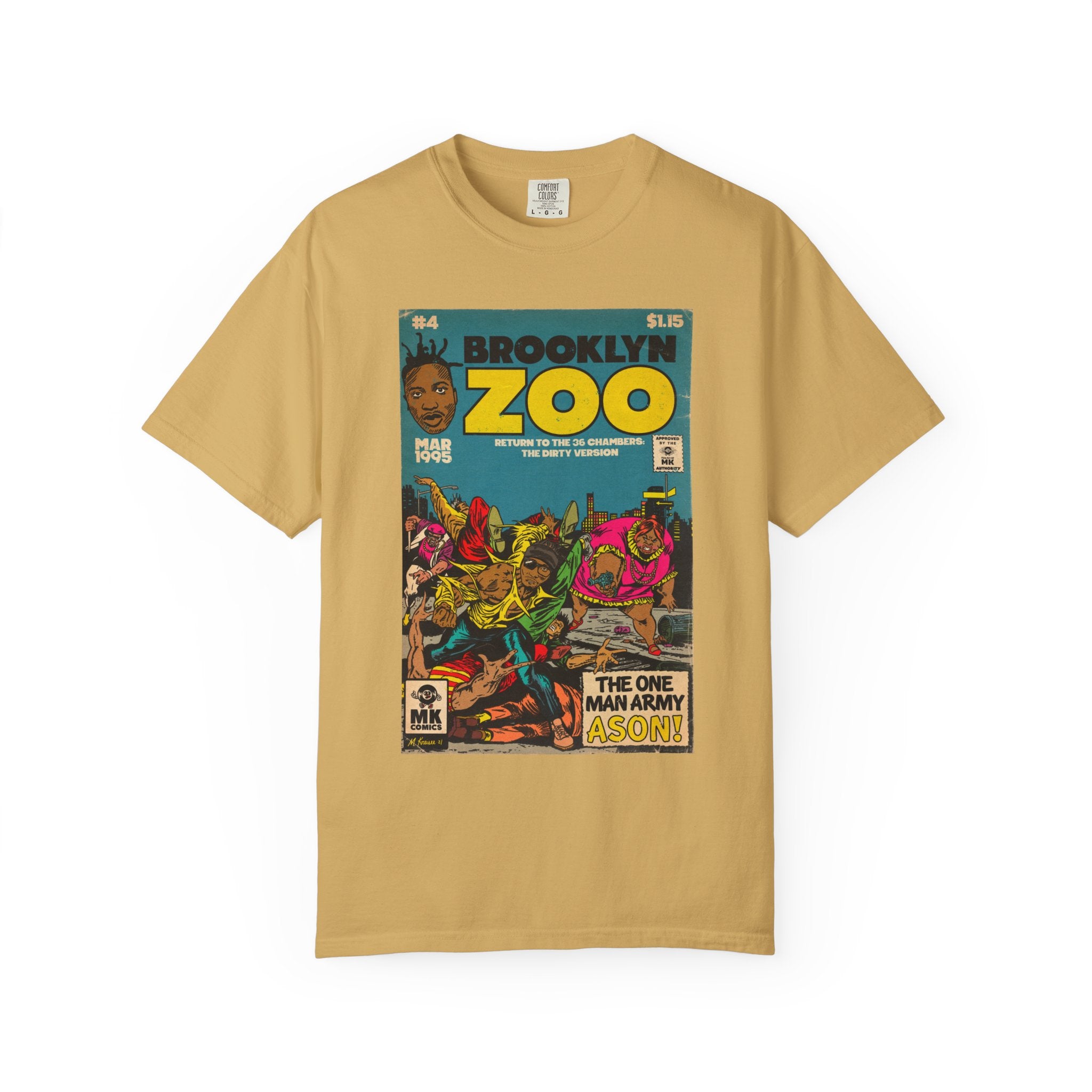 Brooklyn Zoo - Unisex Comfort Colors T-shirt