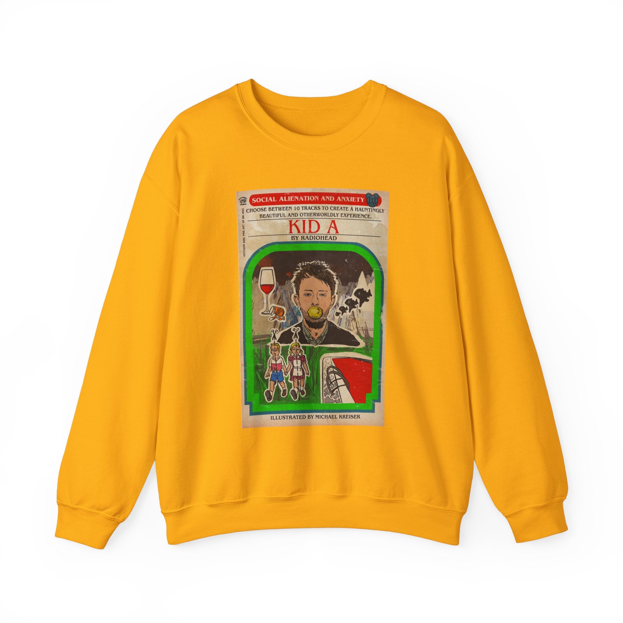 Kid A - Unisex Heavy Blend™ Crewneck Sweatshirt