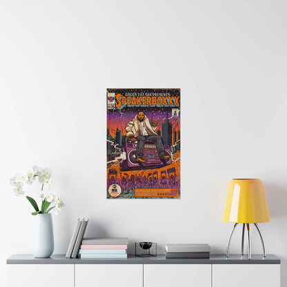 Speaker Boxxx - Matte Vertical Posters