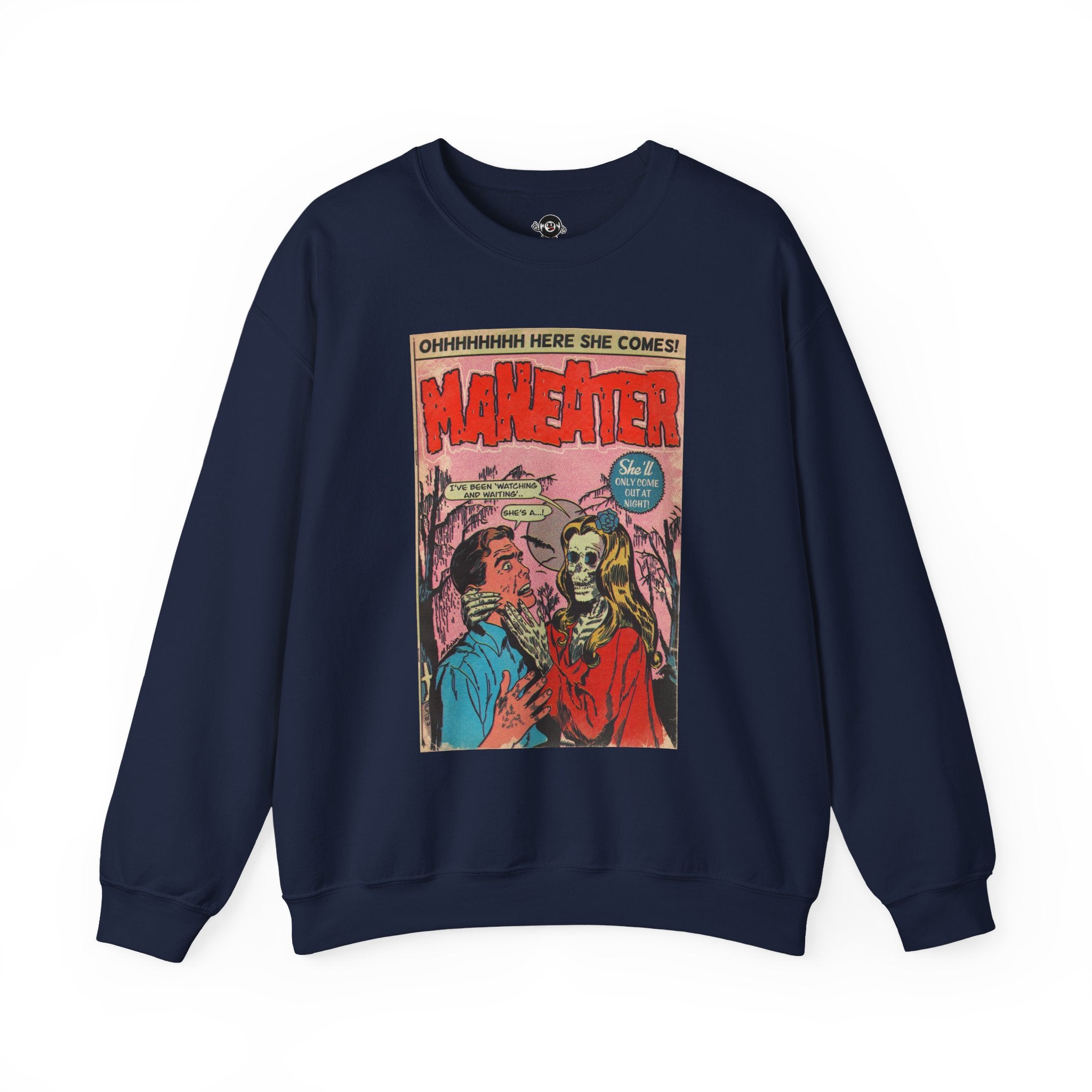 Maneater - Unisex Heavy Blend™ Crewneck Sweatshirt