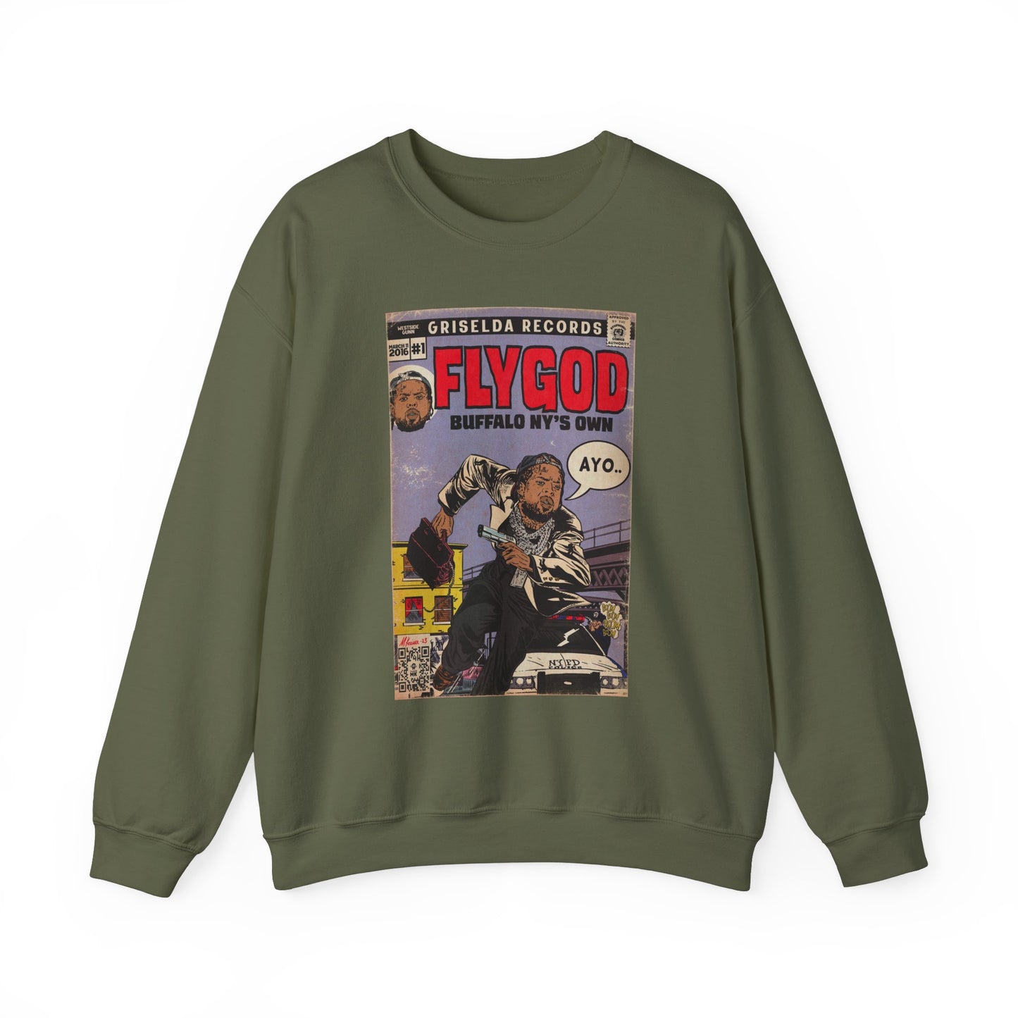 Westside Gunn - Flygod - Unisex Heavy Blend™ Crewneck Sweatshirt