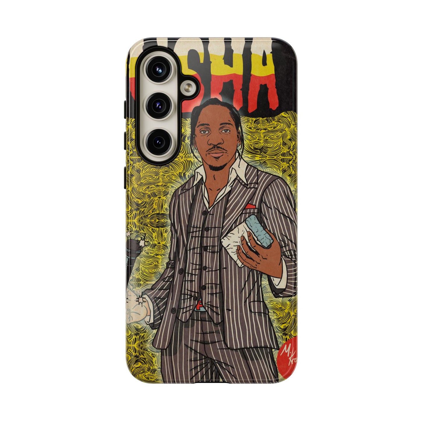 Pusha T - Comic Book Art - Tough Phone Cases