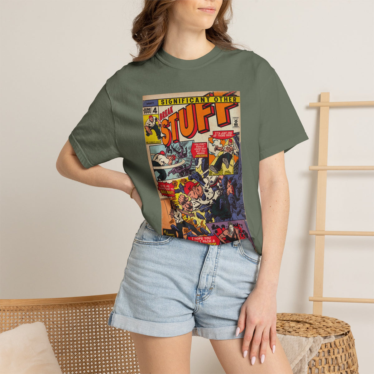Break Stuff – Unisex Comfort Colors T-Shirt