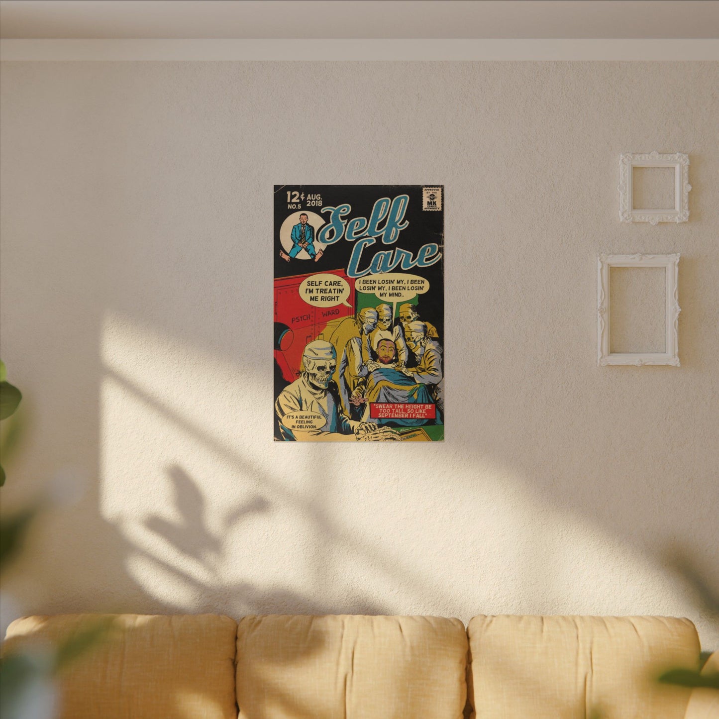 Self Care - Matte Canvas, Stretched