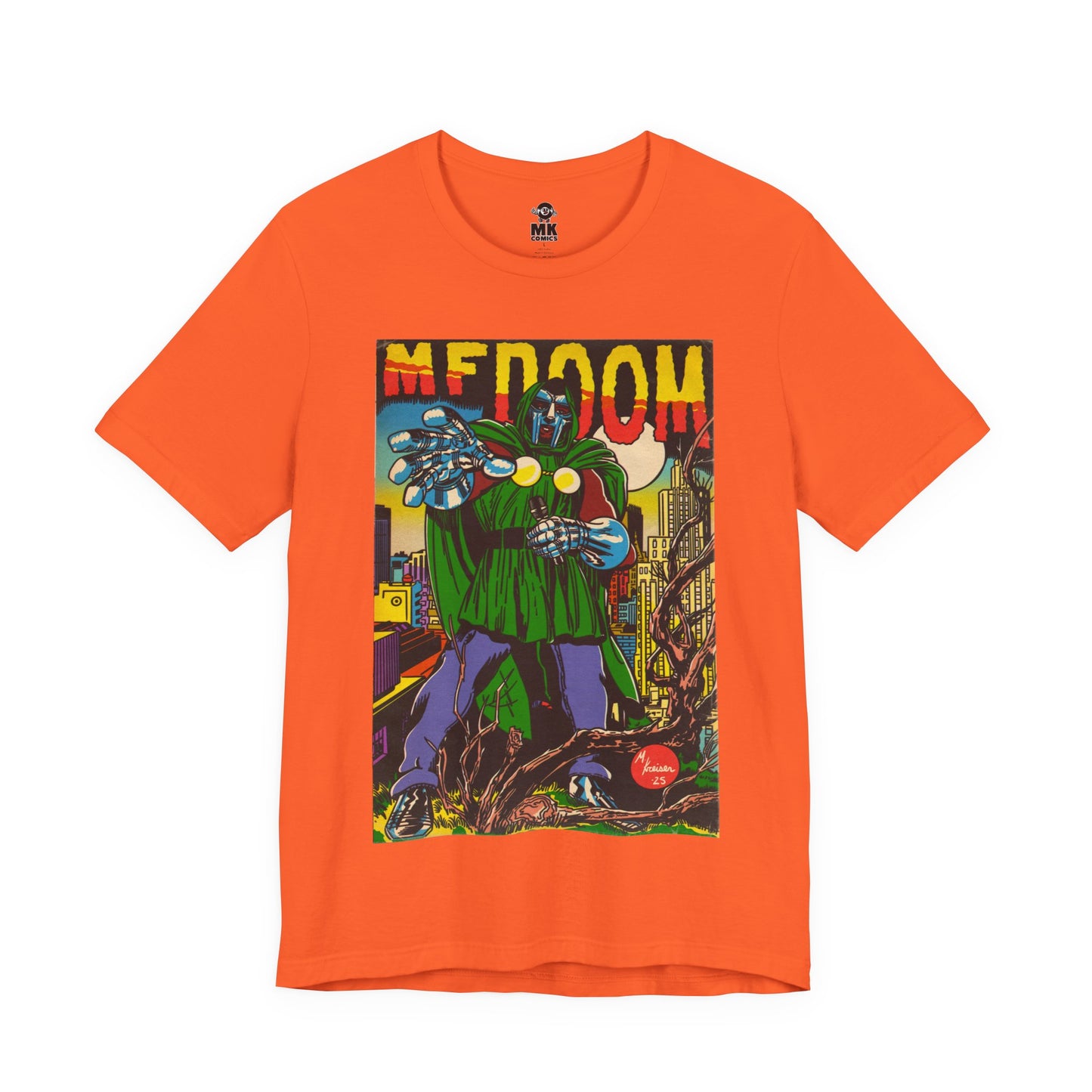 DOOM - Comic Book Art - Unisex Jersey T-Shirt