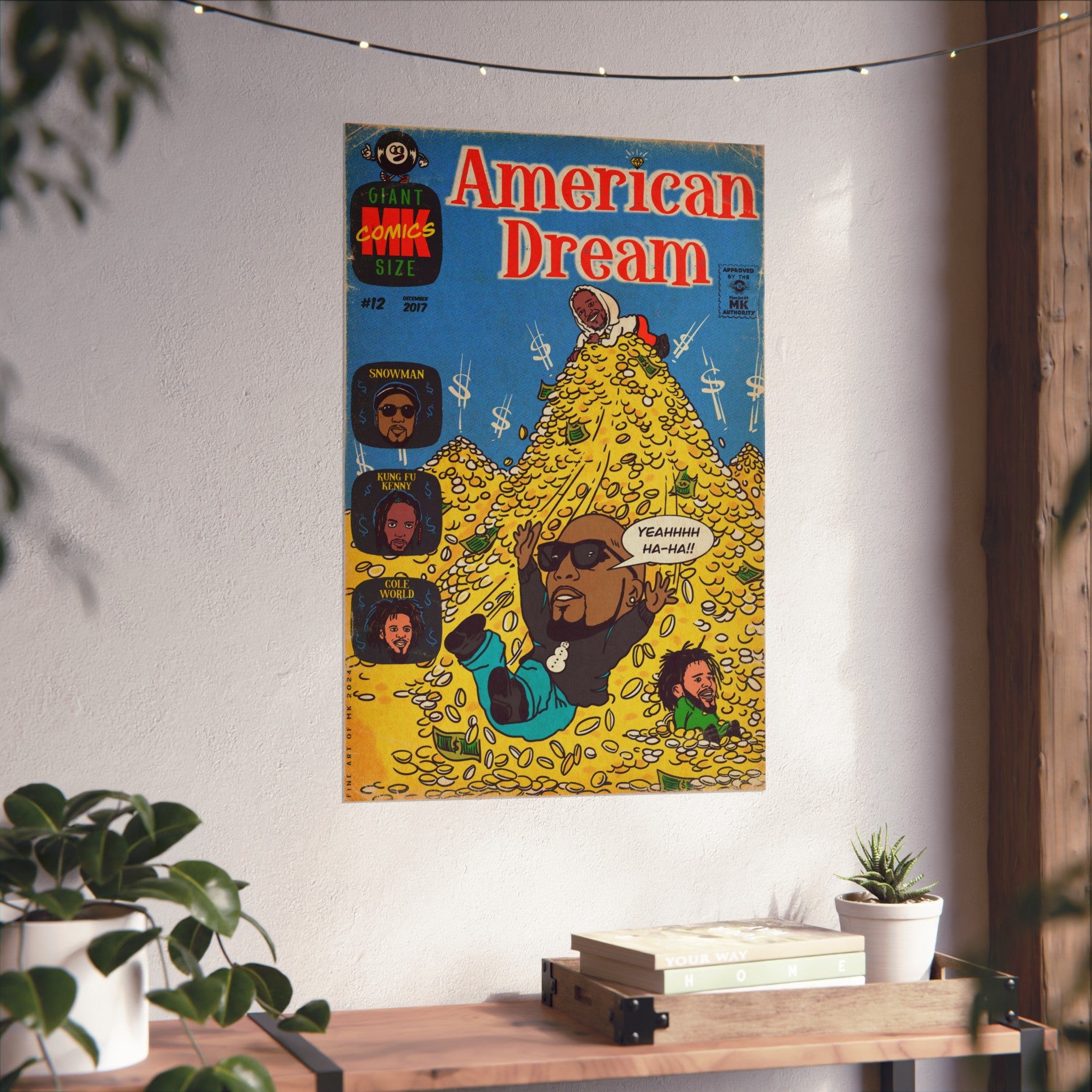 American Dream - Matte Vertical Posters