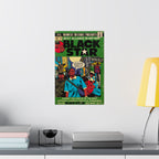 Black Star - Comic Book Art - Vertical Matte Poster
