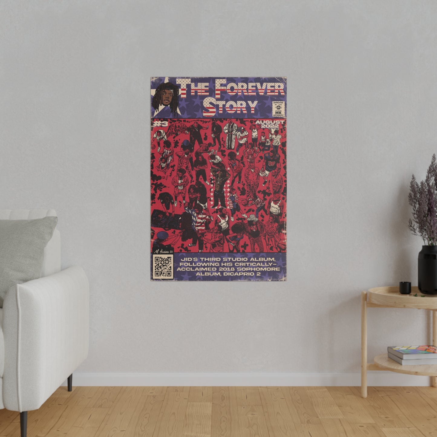 The Forever Story - Matte Canvas, Stretched