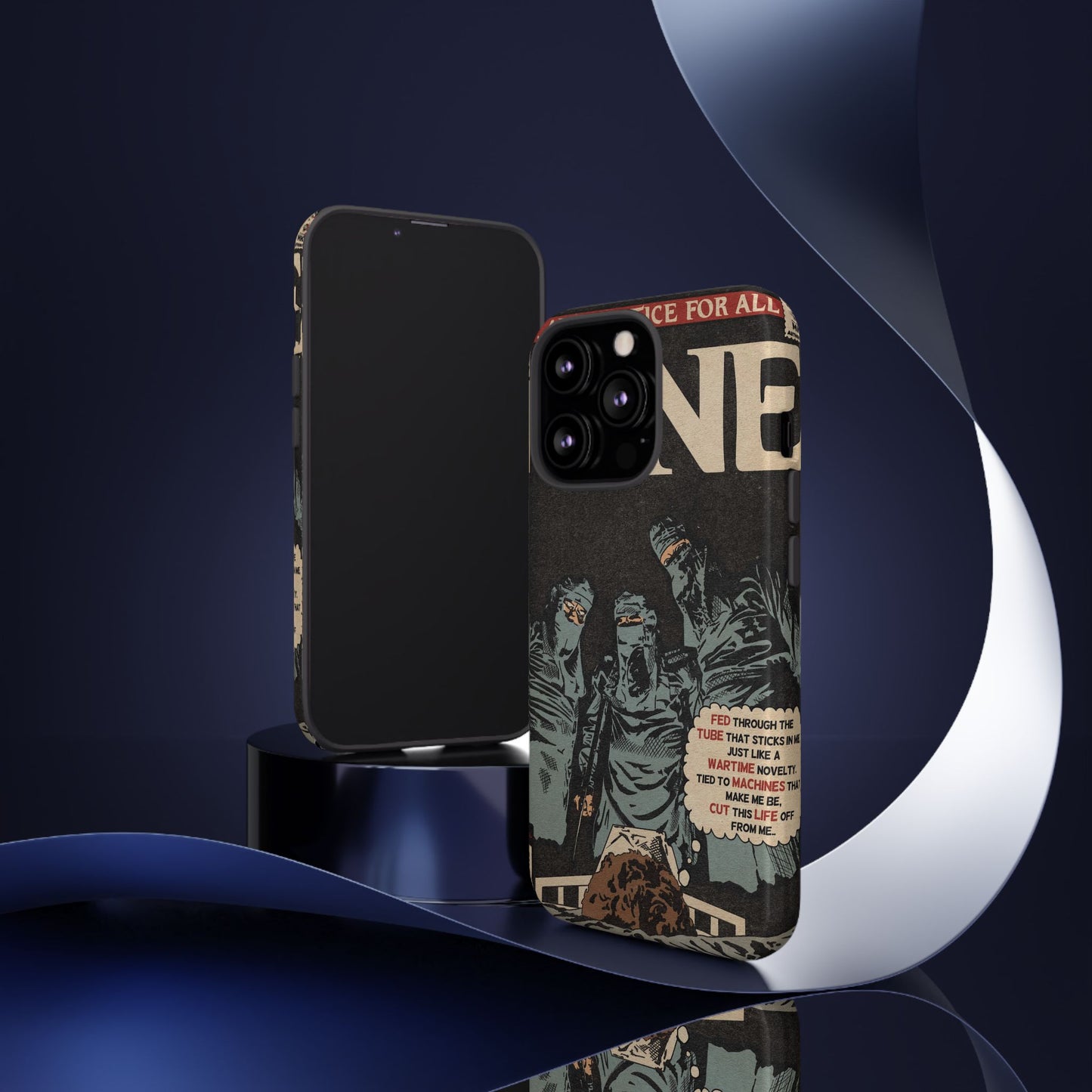 Metallica- One - Johnny Got His Gun Comic Book Art - Tough Phone Cases