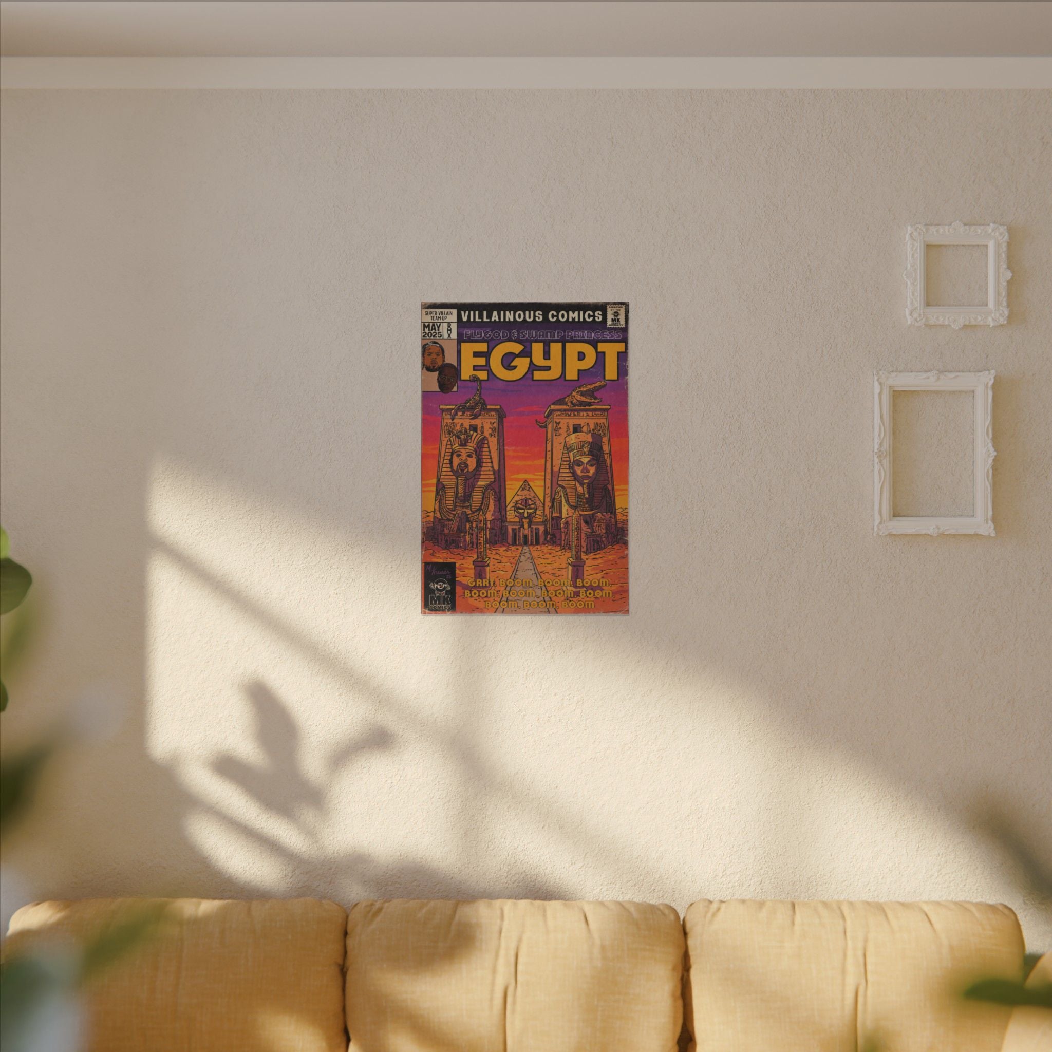 Egypt Remix - Matte Canvas, Stretched, 0.75" (Multi-Size)