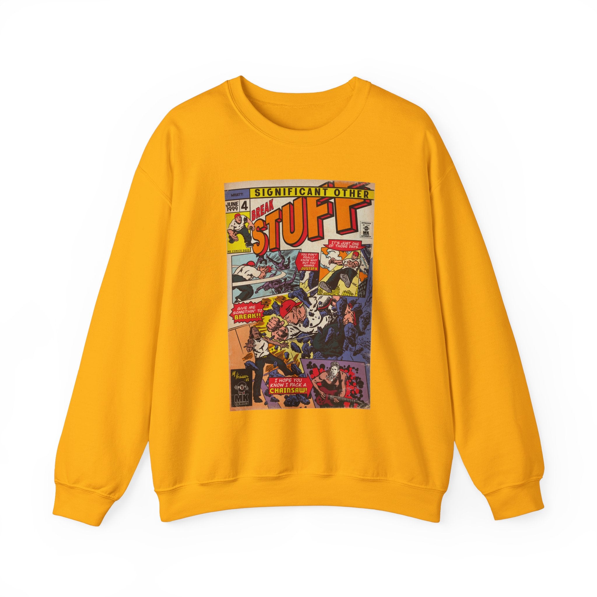 Break Stuff - Unisex Heavy Blend™ Crewneck Sweatshirt