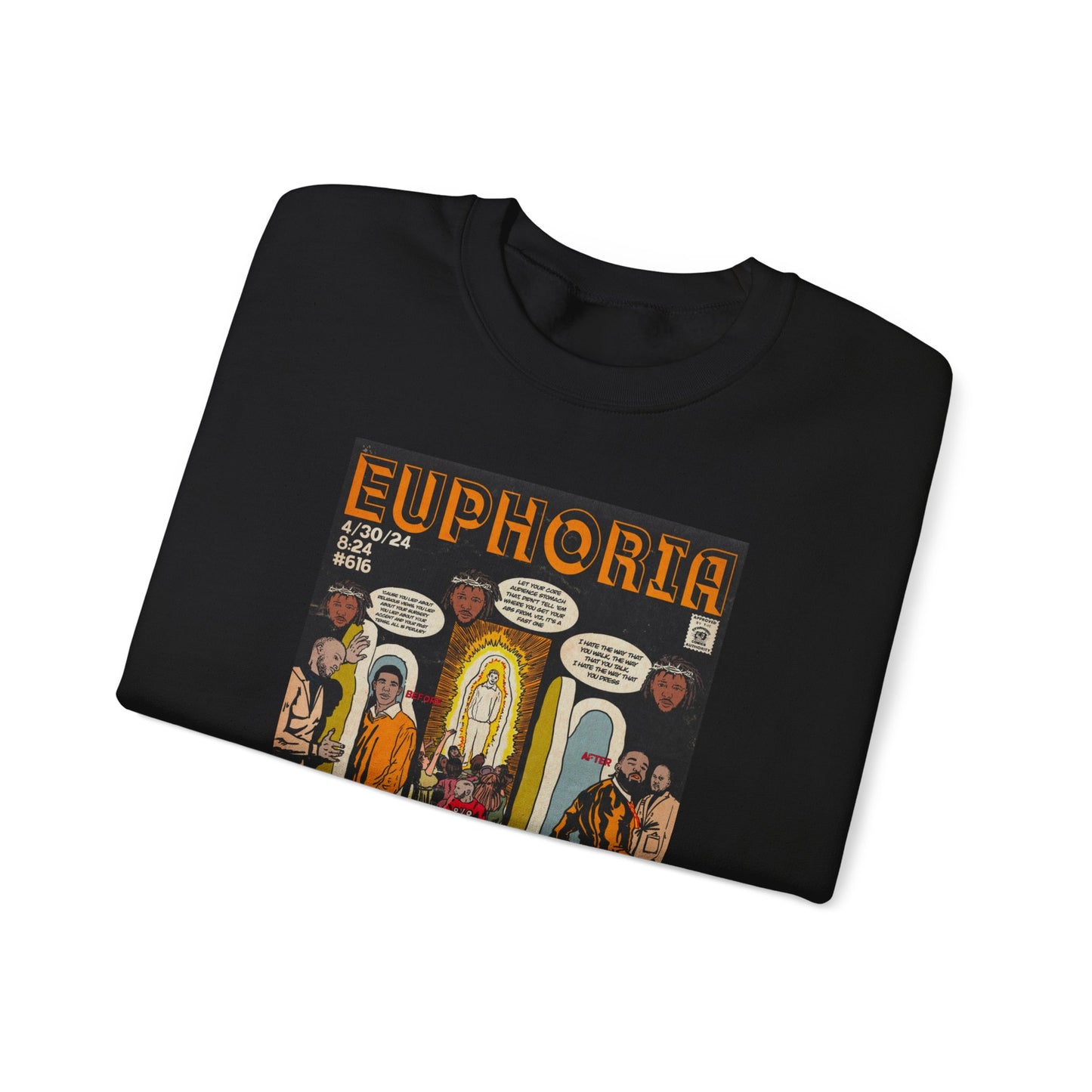 Kendrick Lamar - Euphoria - Unisex Heavy Blend™ Crewneck Sweatshirt