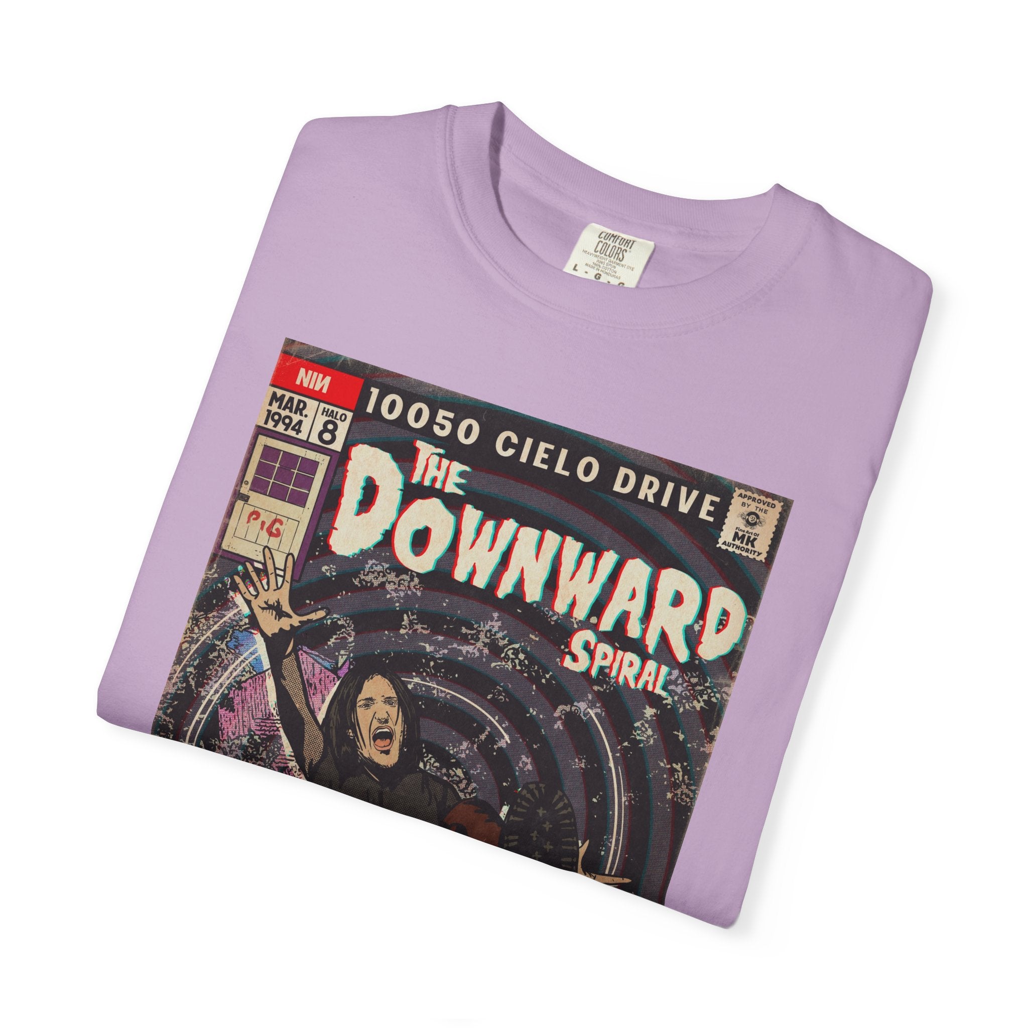 The Downward Spiral - Unisex Comfort Colors T-shirt