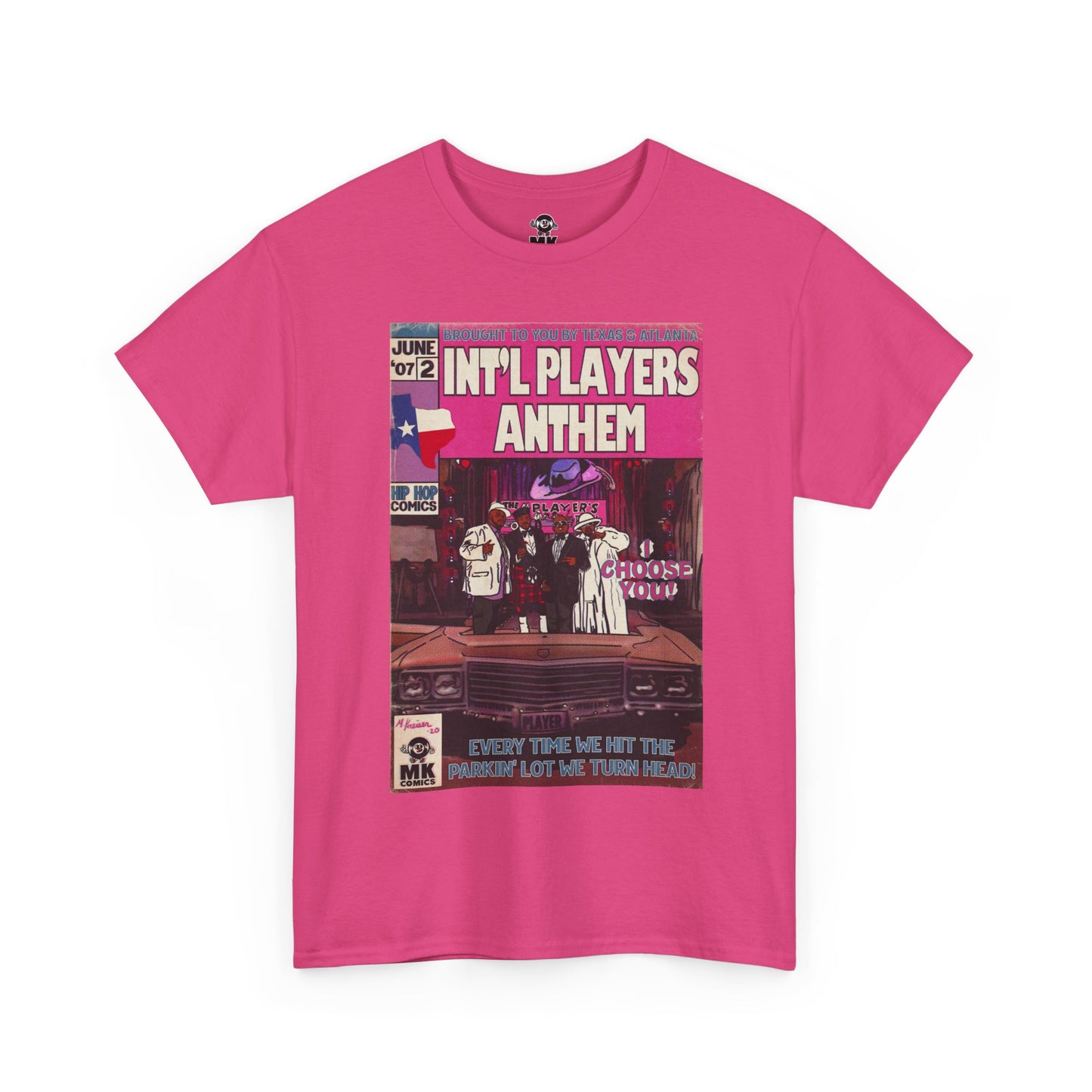 Int'l Players Anthem - MK Classic - Unisex Heavy Cotton Tee
