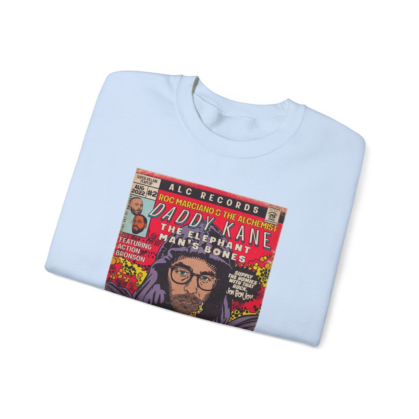 Roc Marciano, Alchemist, Action Bronson - Daddy Kane - Unisex Heavy Blend™ Crewneck Sweatshirt