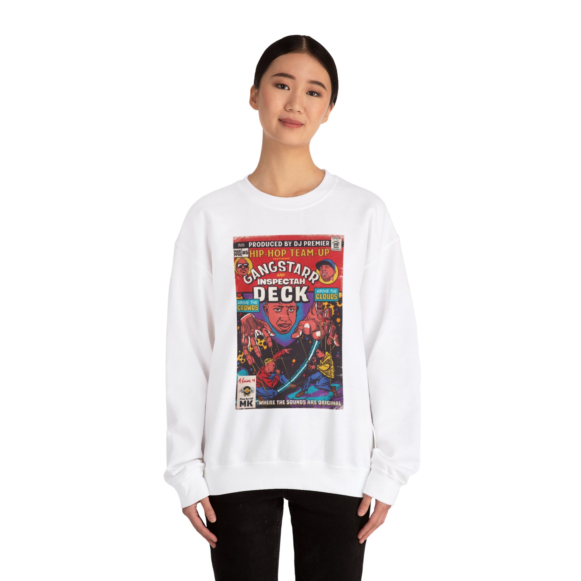 Above The Clouds - Unisex Heavy Blend™ Crewneck Sweatshirt