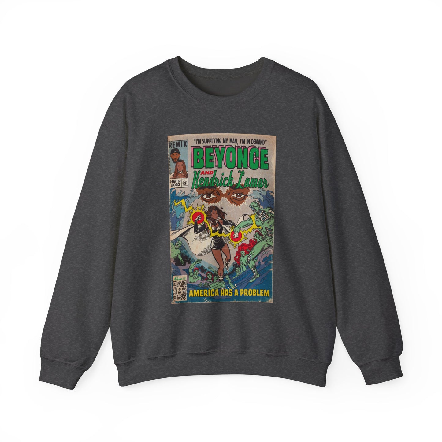 America Has a Problem - Unisex Heavy Blend™ Crewneck Sweatshirt