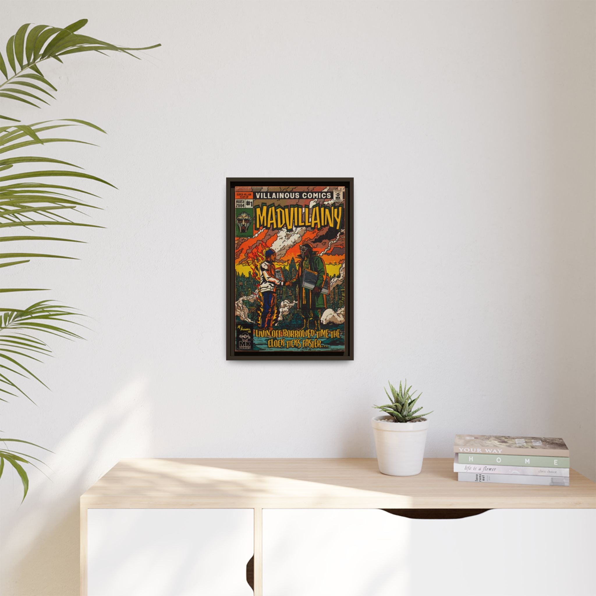 Madvillainy - Matte Canvas, Framed (Multi-color)