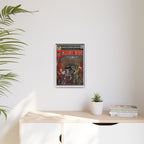 Demon Days - Matte Canvas, Framed (Multi-color)