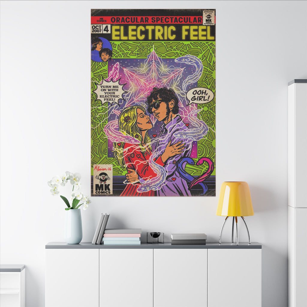 Electric Feel - Matte Canvas, Stretched, 0.75" (Multi-Size)