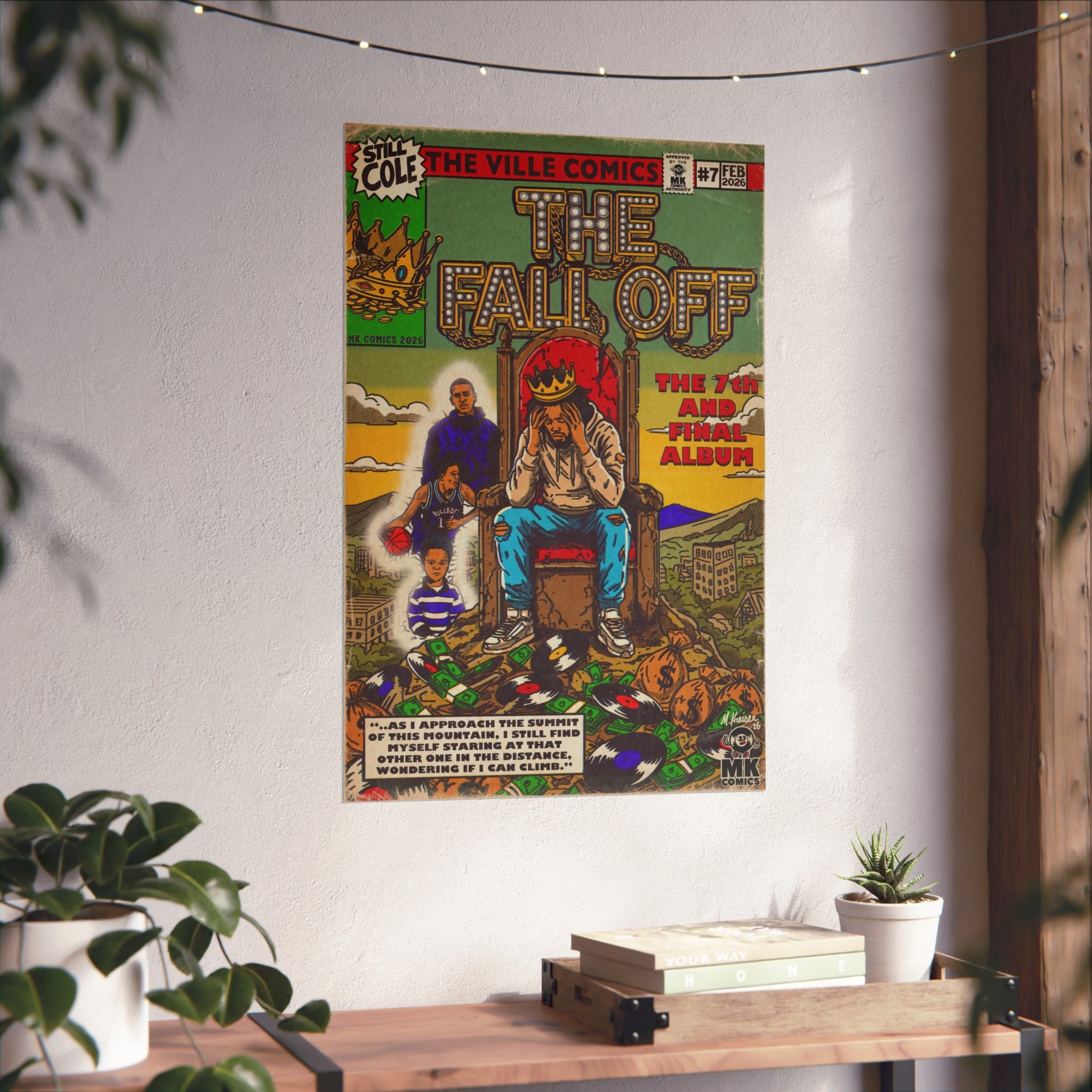 The Fall Off - Matte Vertical Posters