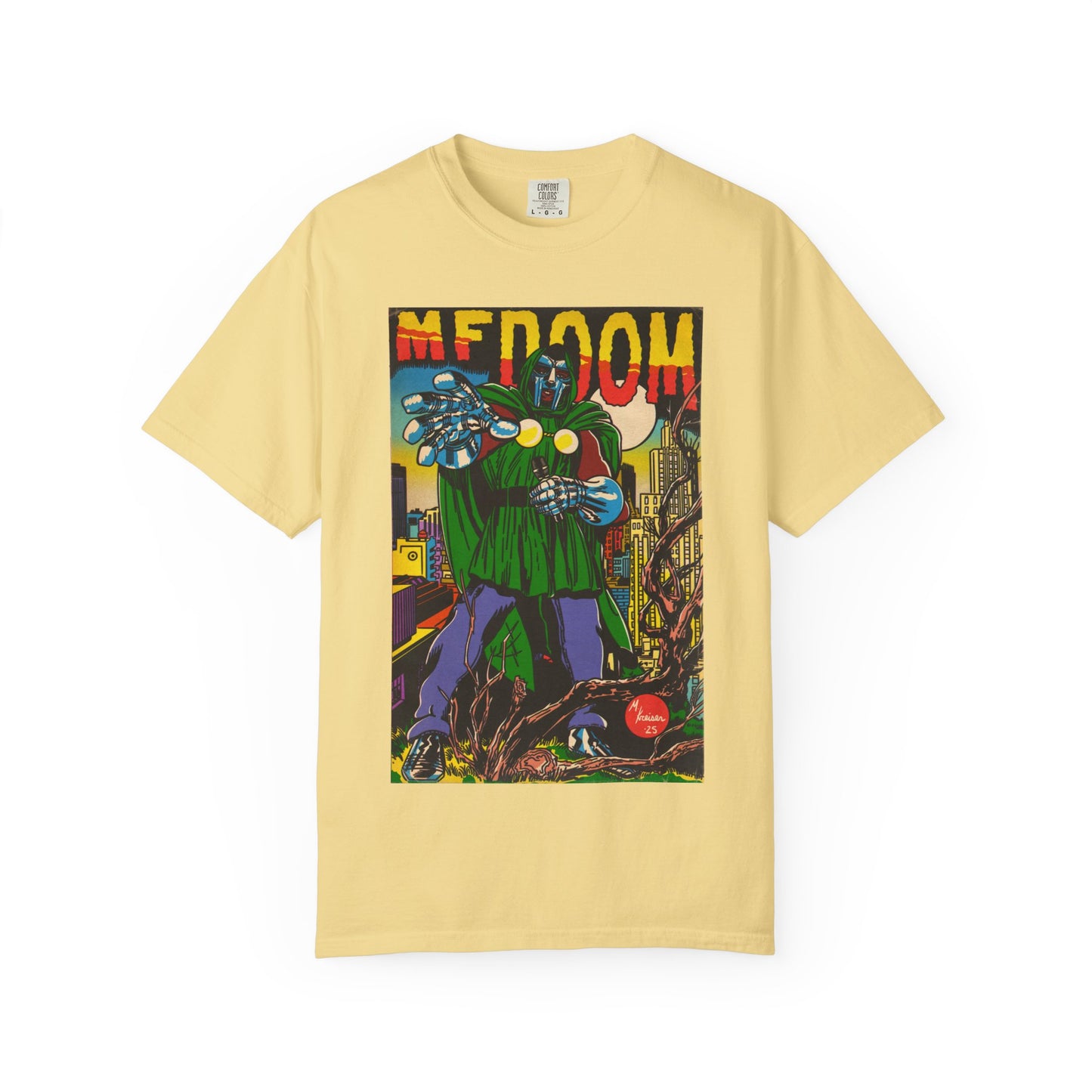 DOOM Comic Book Art - Unisex Comfort Colors T-shirt