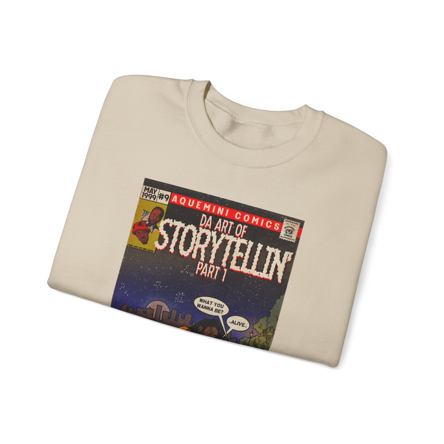 Da Art of Storytellin’ Part 1 - Unisex Heavy Blend™ Crewneck Sweatshirt