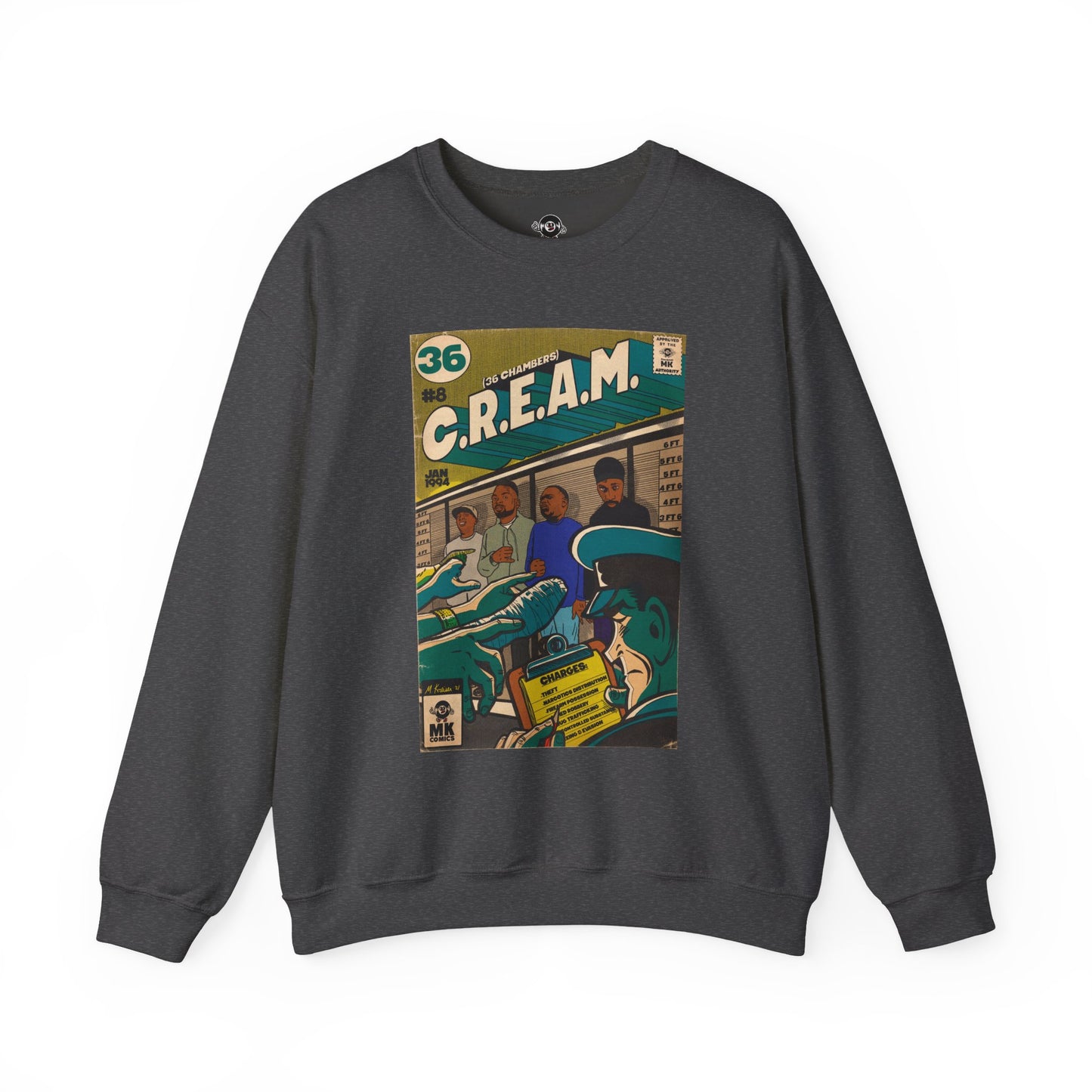 C.R.E.A.M - Unisex Heavy Blend™ Crewneck Sweatshirt