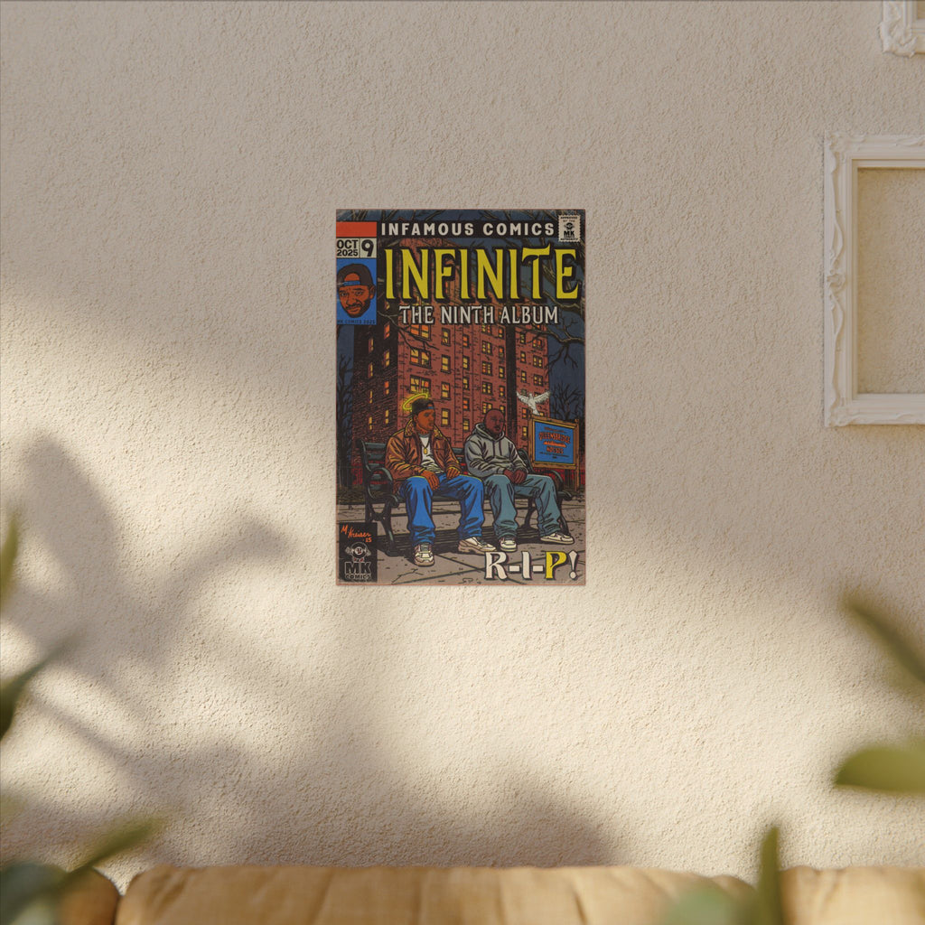 Infinite - Comic Book Art - Matte Canvas, Stretched, 0.75" (Multi-Size)