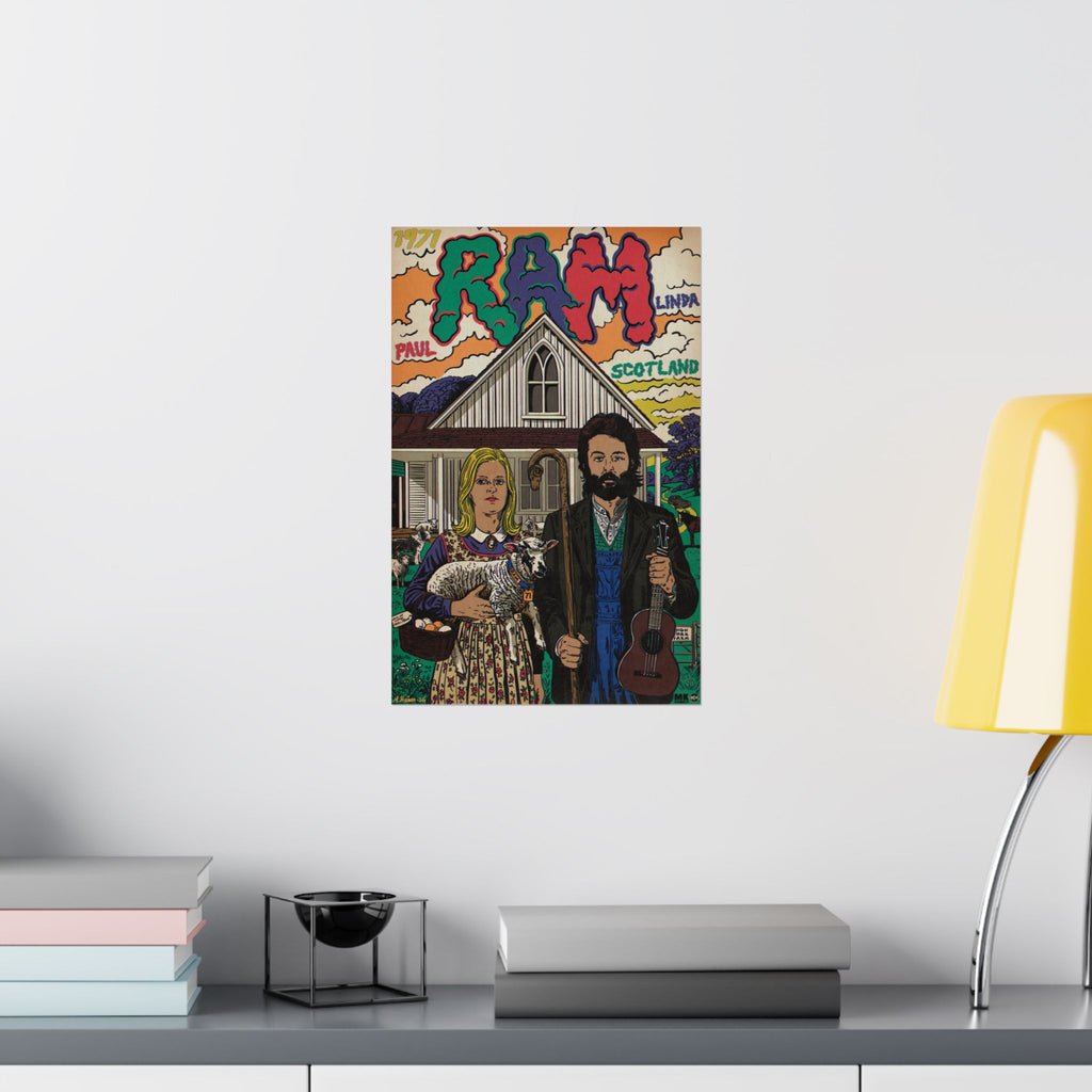 Ram - Matte Vertical Posters