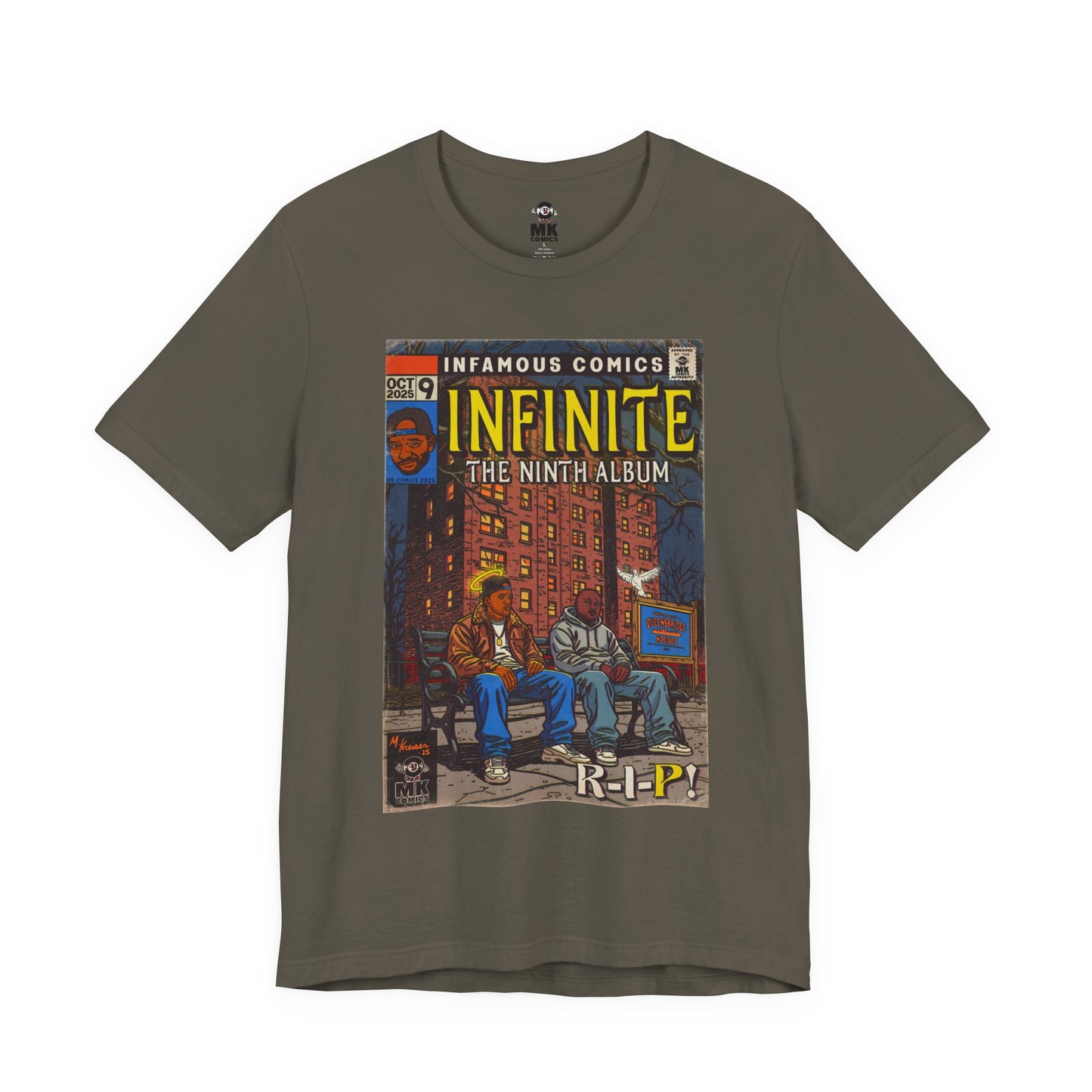 Infinite - Comic Book Art - Unisex Jersey Short Sleeve Tee