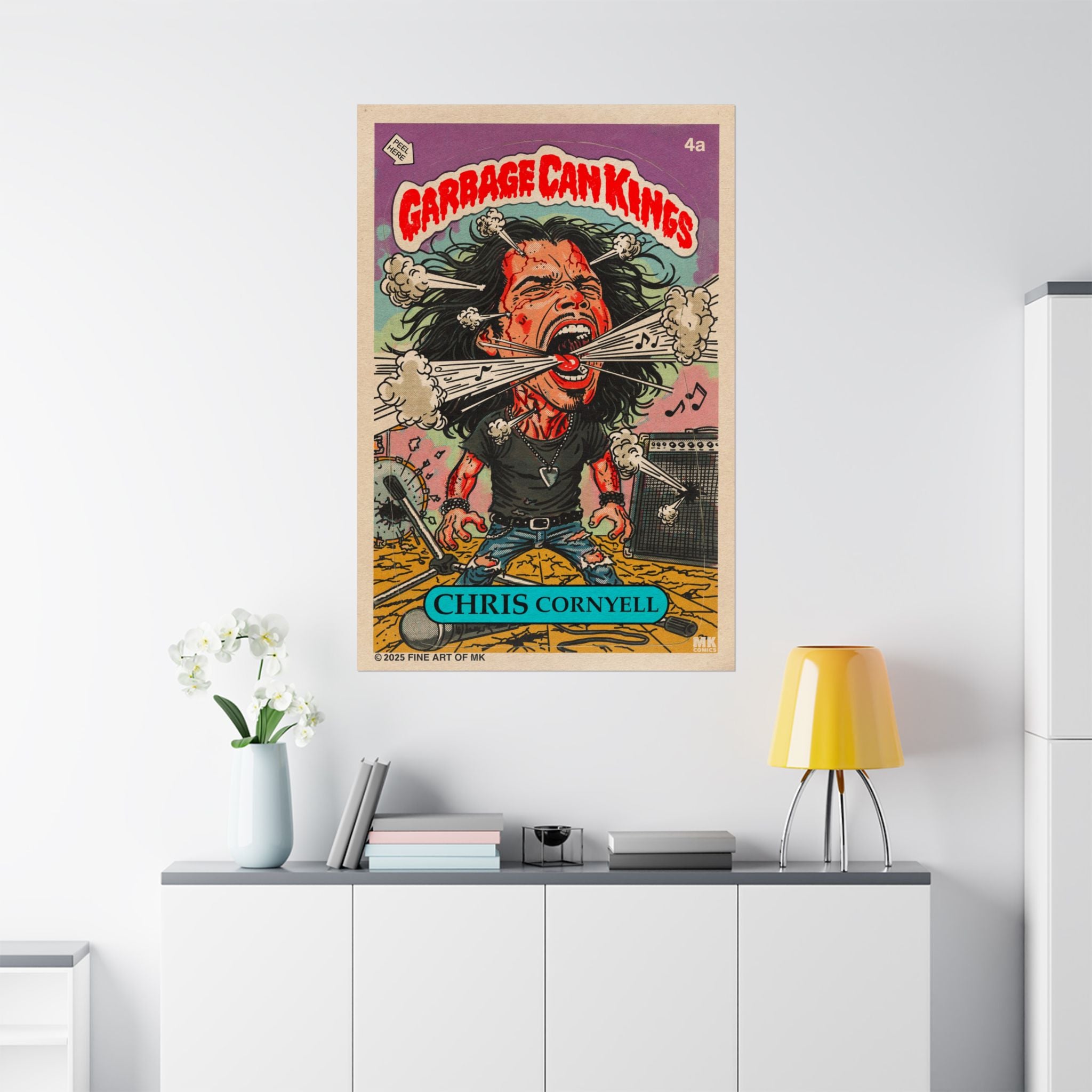 Chris Cornyell - Matte Vertical Posters