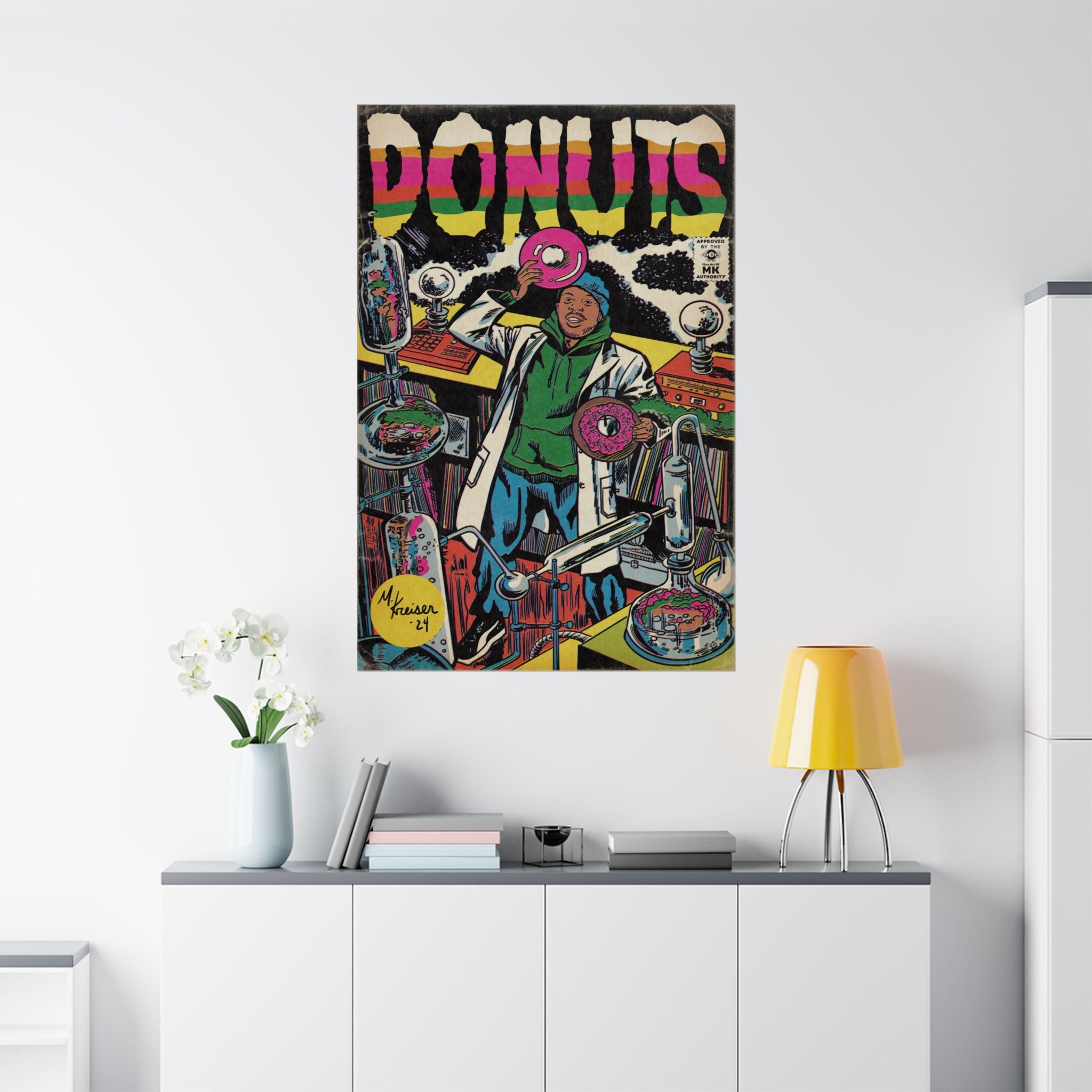 Donuts - Matte Vertical Poster