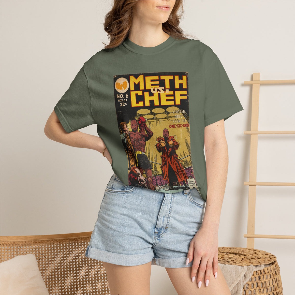 Meth vs. Chef – Unisex Comfort Colors T-Shirt
