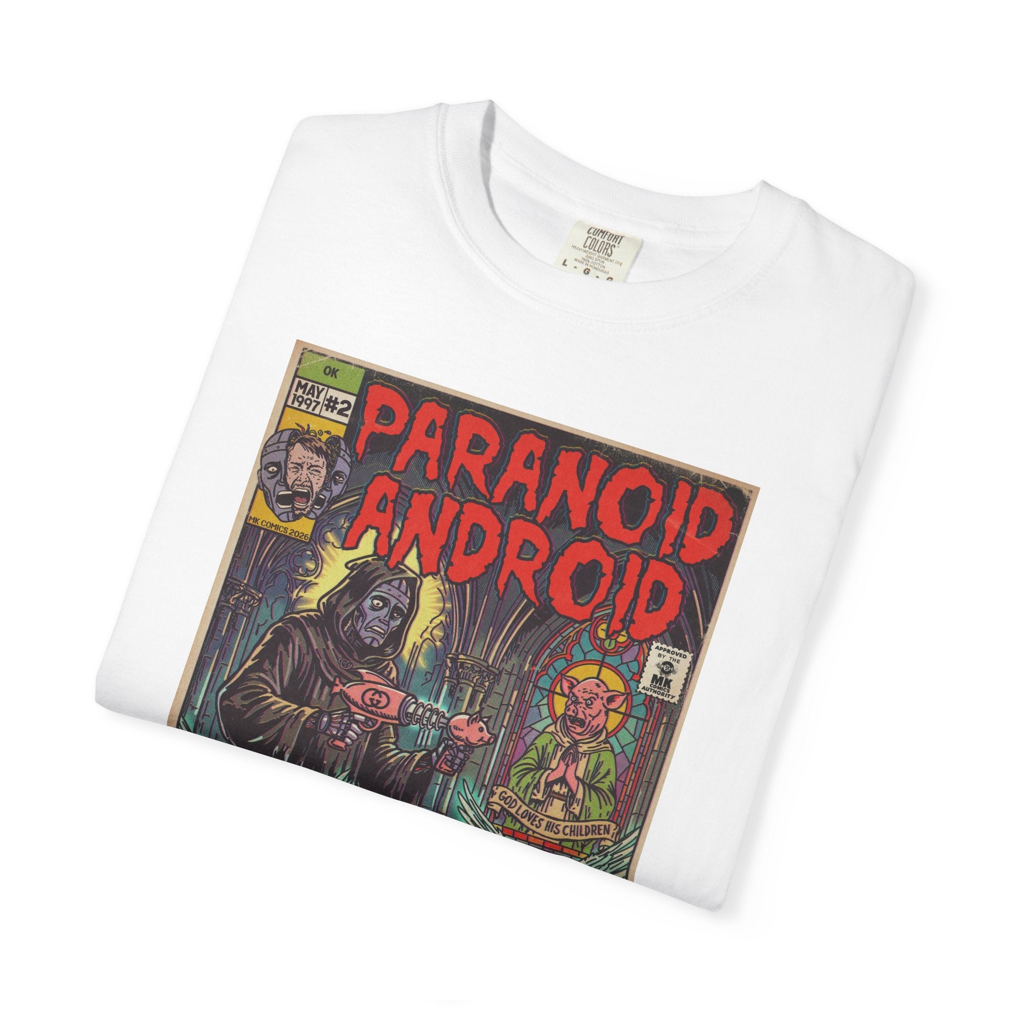 Paranoid Android - Unisex Comfort Colors T-shirt