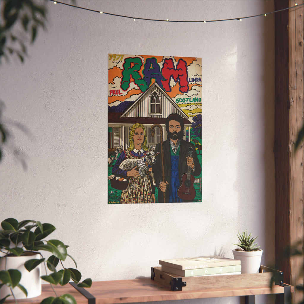 Ram - Matte Vertical Posters