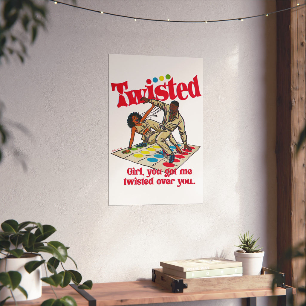 Twisted - Matte Vertical Posters