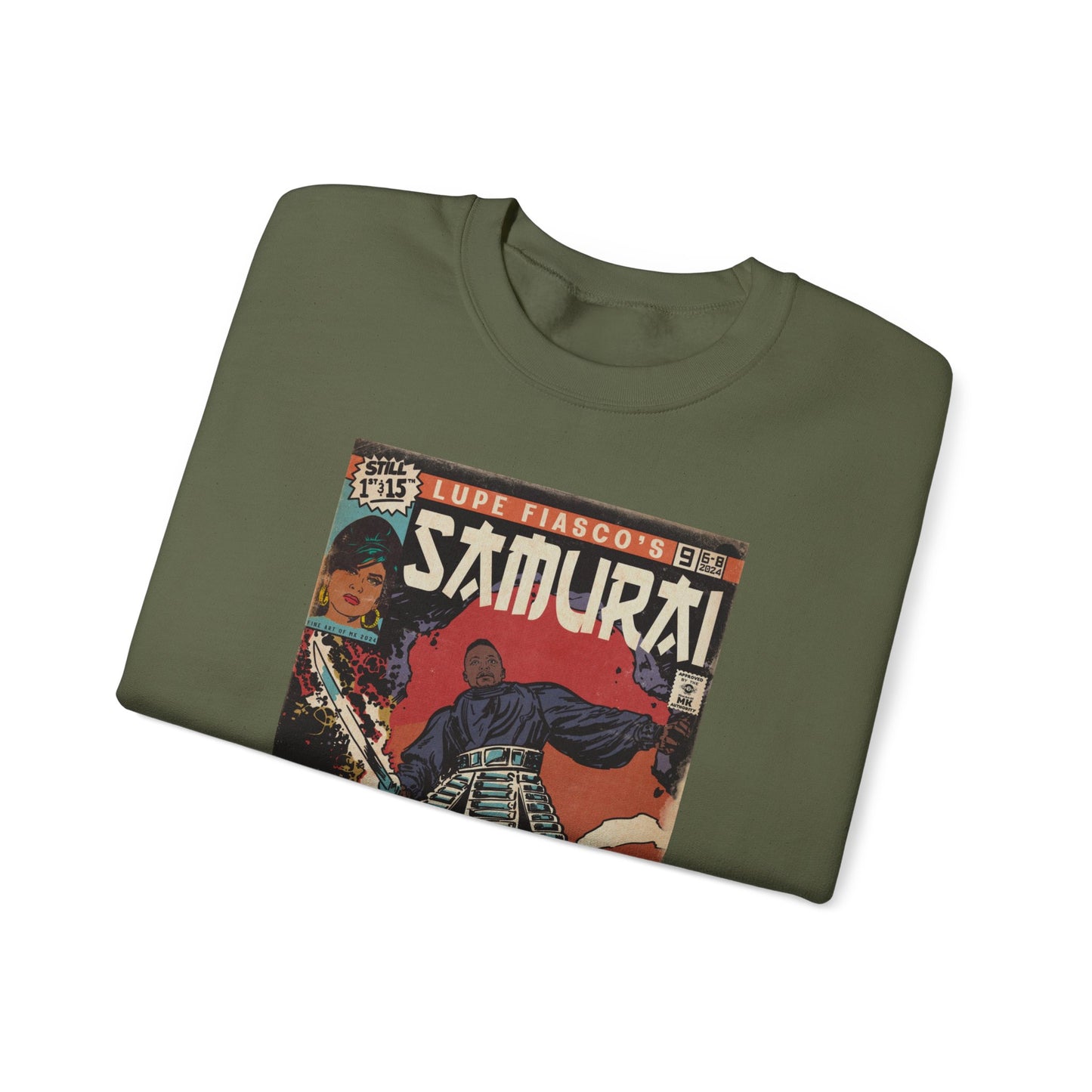 Samurai Unisex Heavy Blend™ Crewneck Sweatshirt