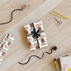 DMX - Rudolph - Christmas- Gift Wrapping Paper Rolls, 1pc