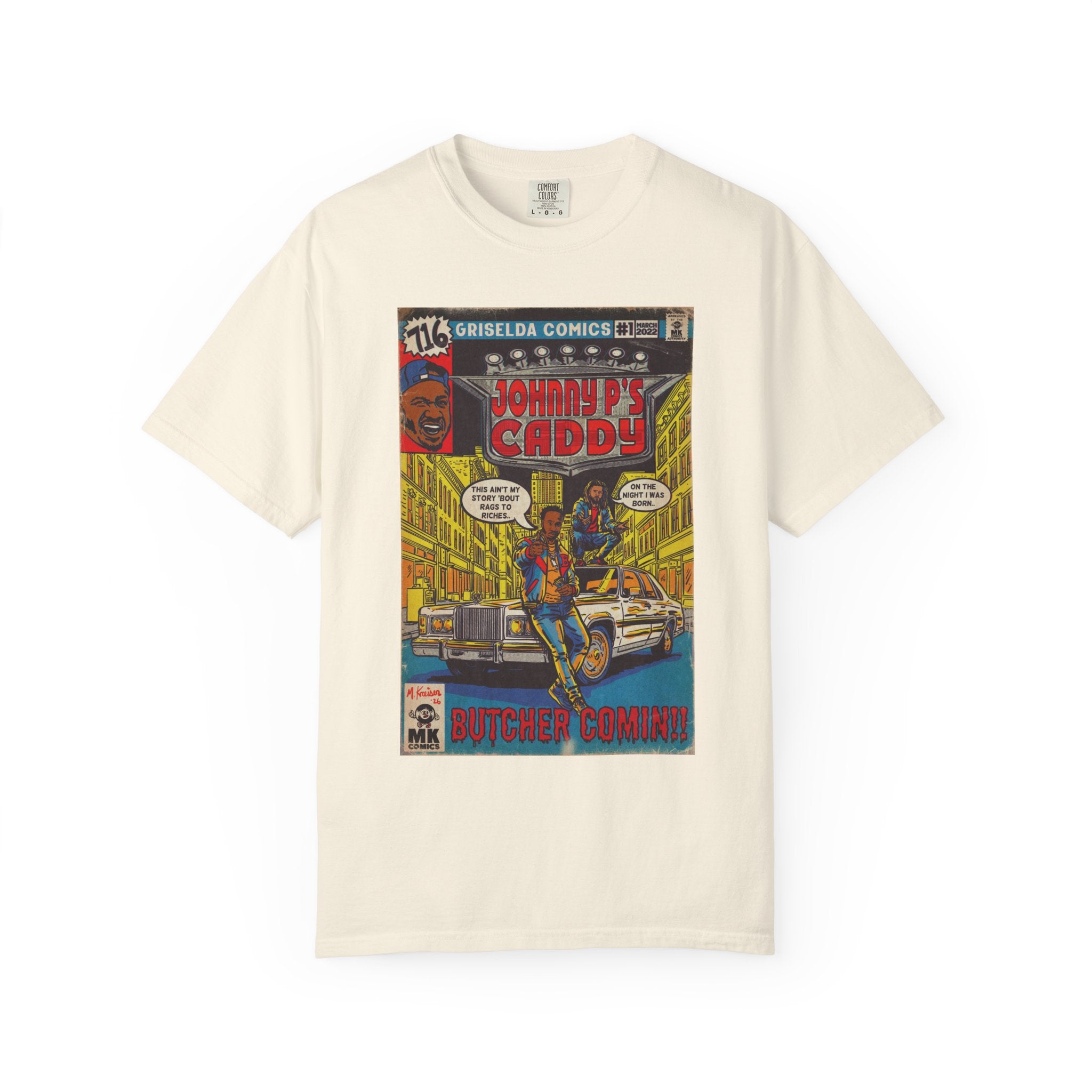 Johnny P's Caddy - Unisex Comfort Colors T-shirt
