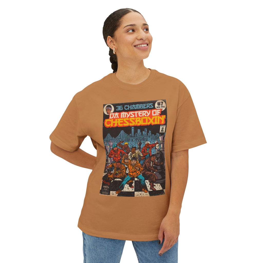 Da Mystery of Chessboxin - Unisex Oversized Boxy Tee