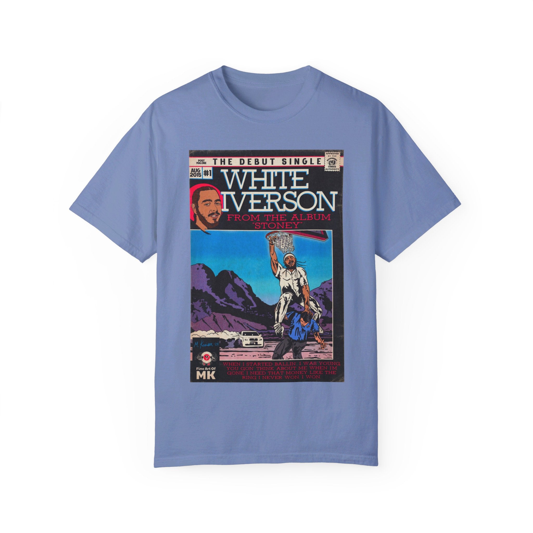 White Iverson - Unisex Comfort Colors T-shirt