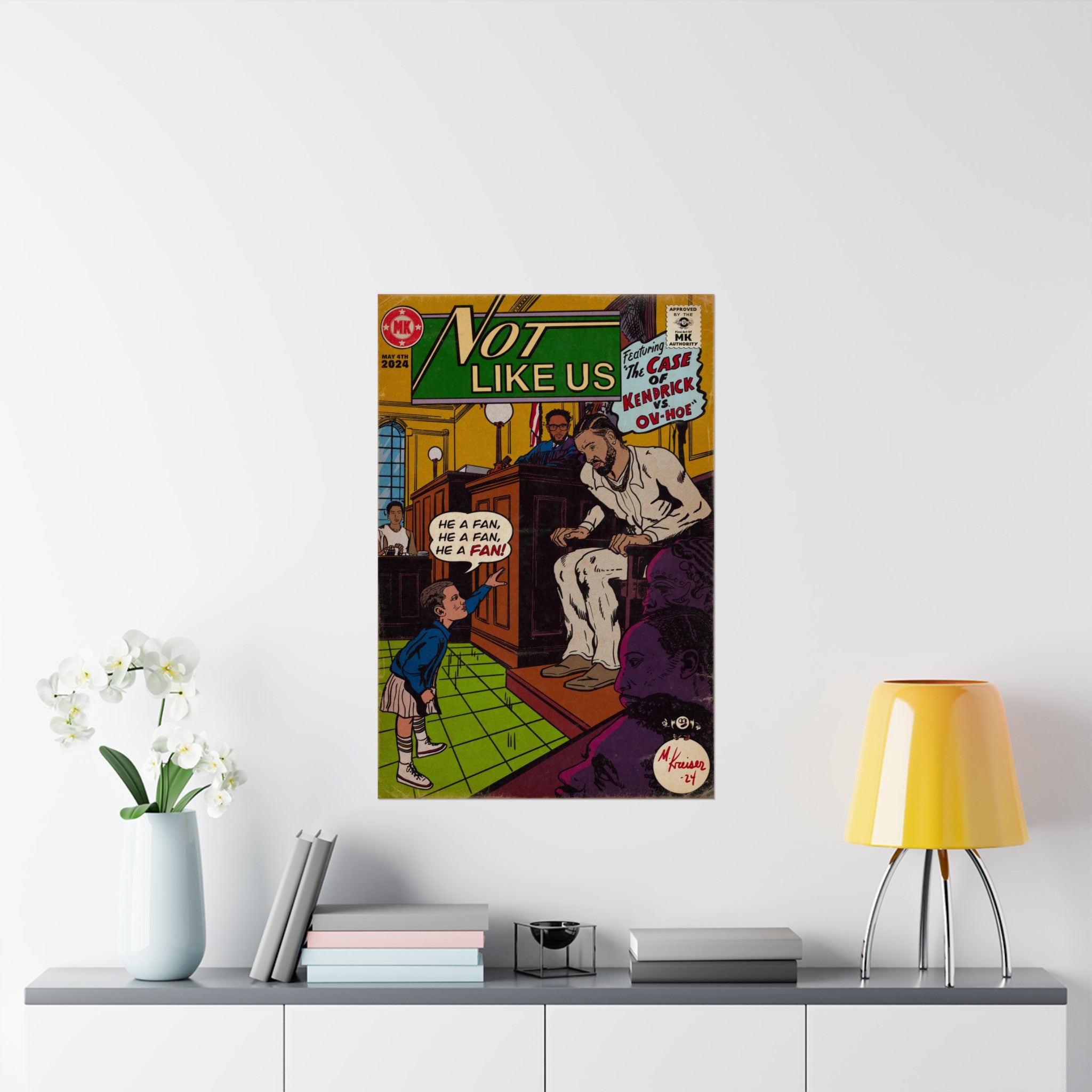 Not Like Us - Matte Vertical Posters