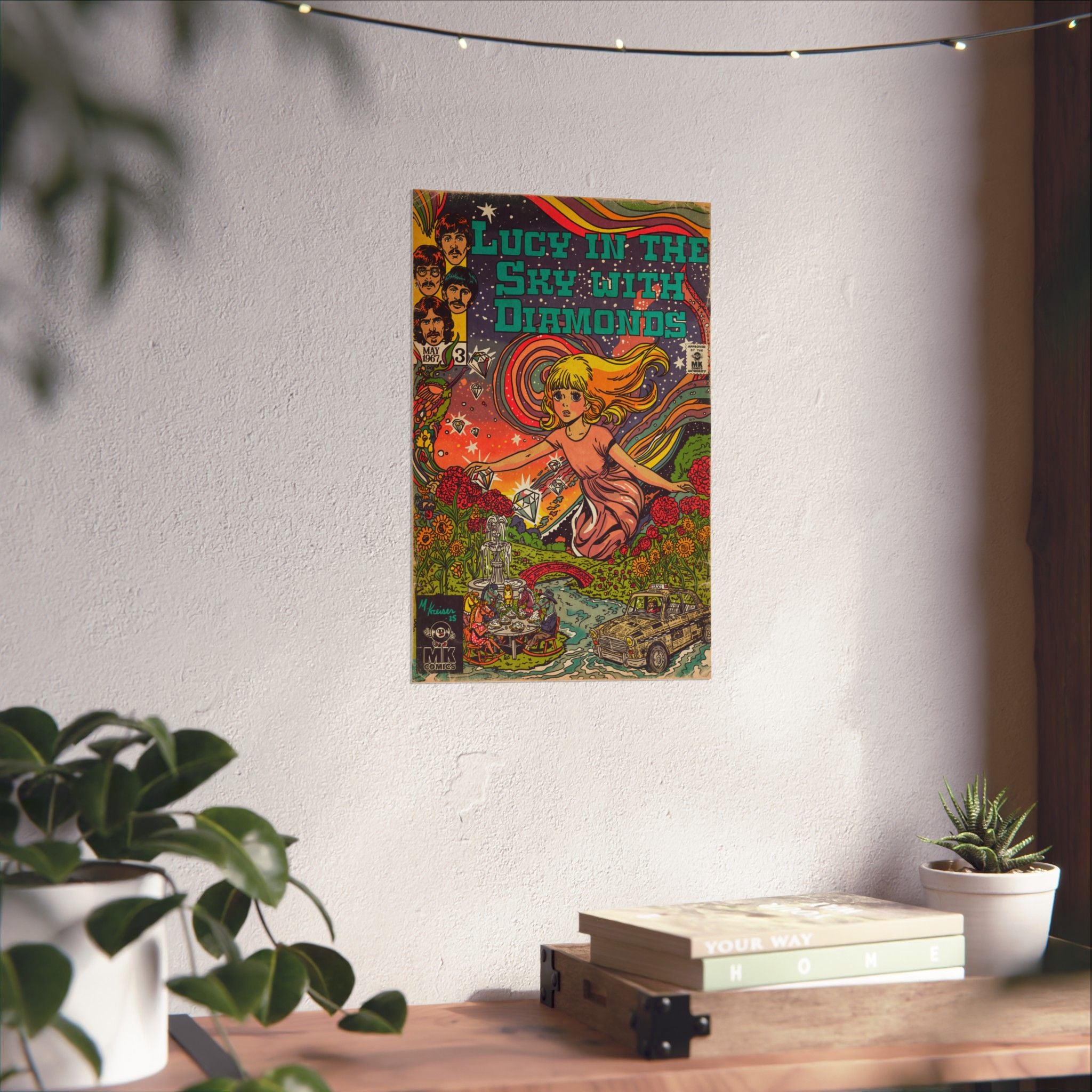Lucy in the Sky with Diamonds - Matte Vertical Posters