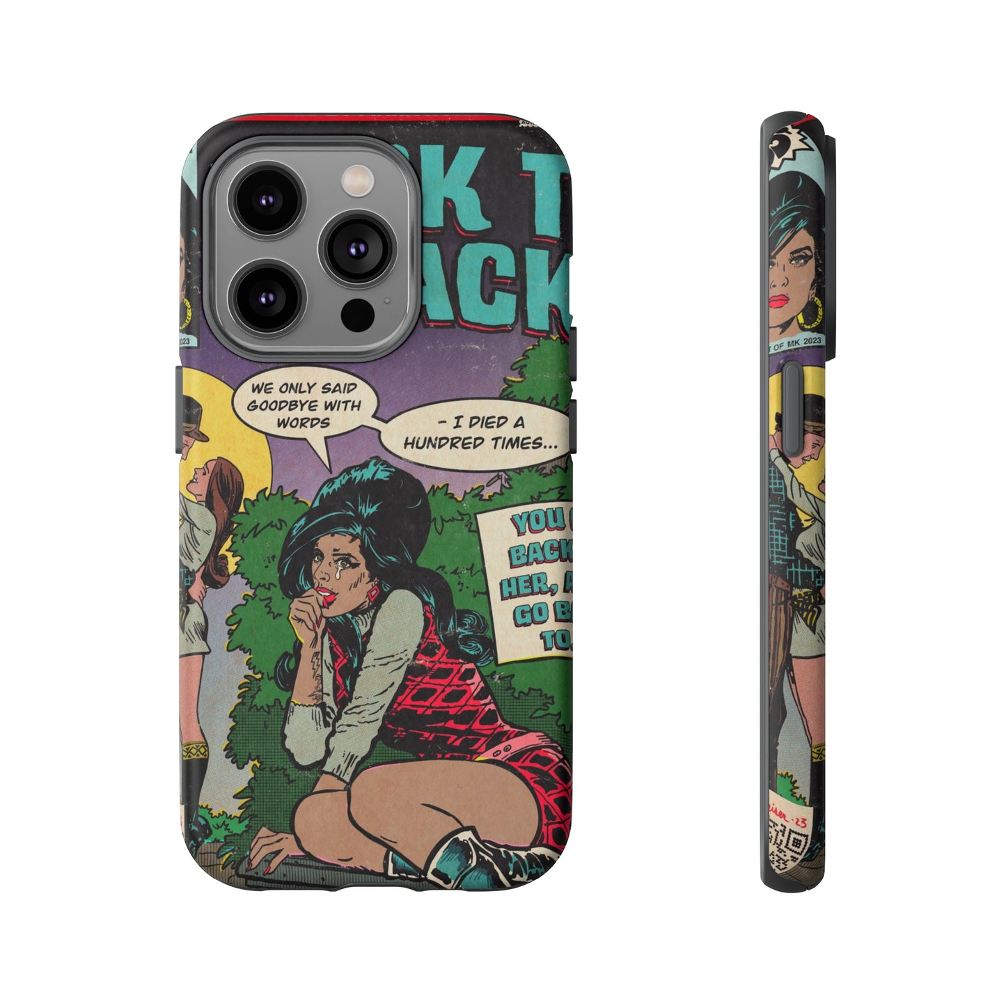 Amy Winehouse - Back to Black - Tough Phone Cases